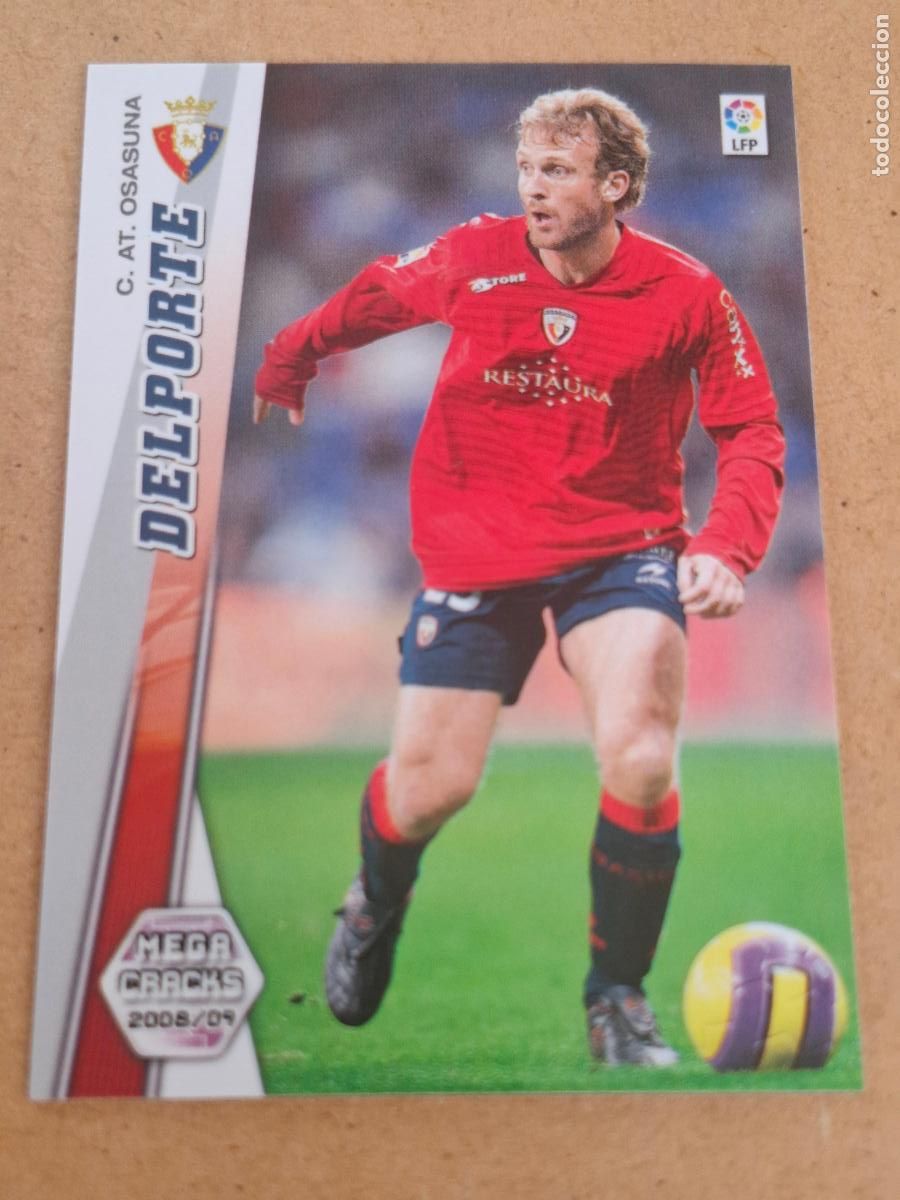 Cartes &agrave; collectionner de Football: MEGACRACKS 2008 2009 08 09 - PANINI - 230 DELPORTE - AT. OSASUNA