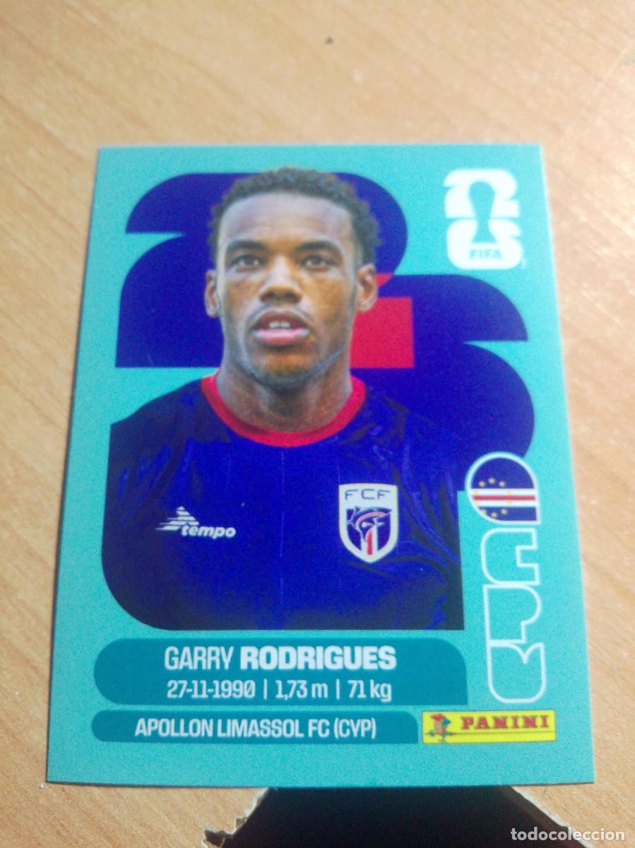 Cartes &agrave; collectionner de Football: RODRIGUES CABO VERDE CPV 15 MUNDIAL FIFA WORLD CUP 2026 26 PANINI STICKERS NUEVO