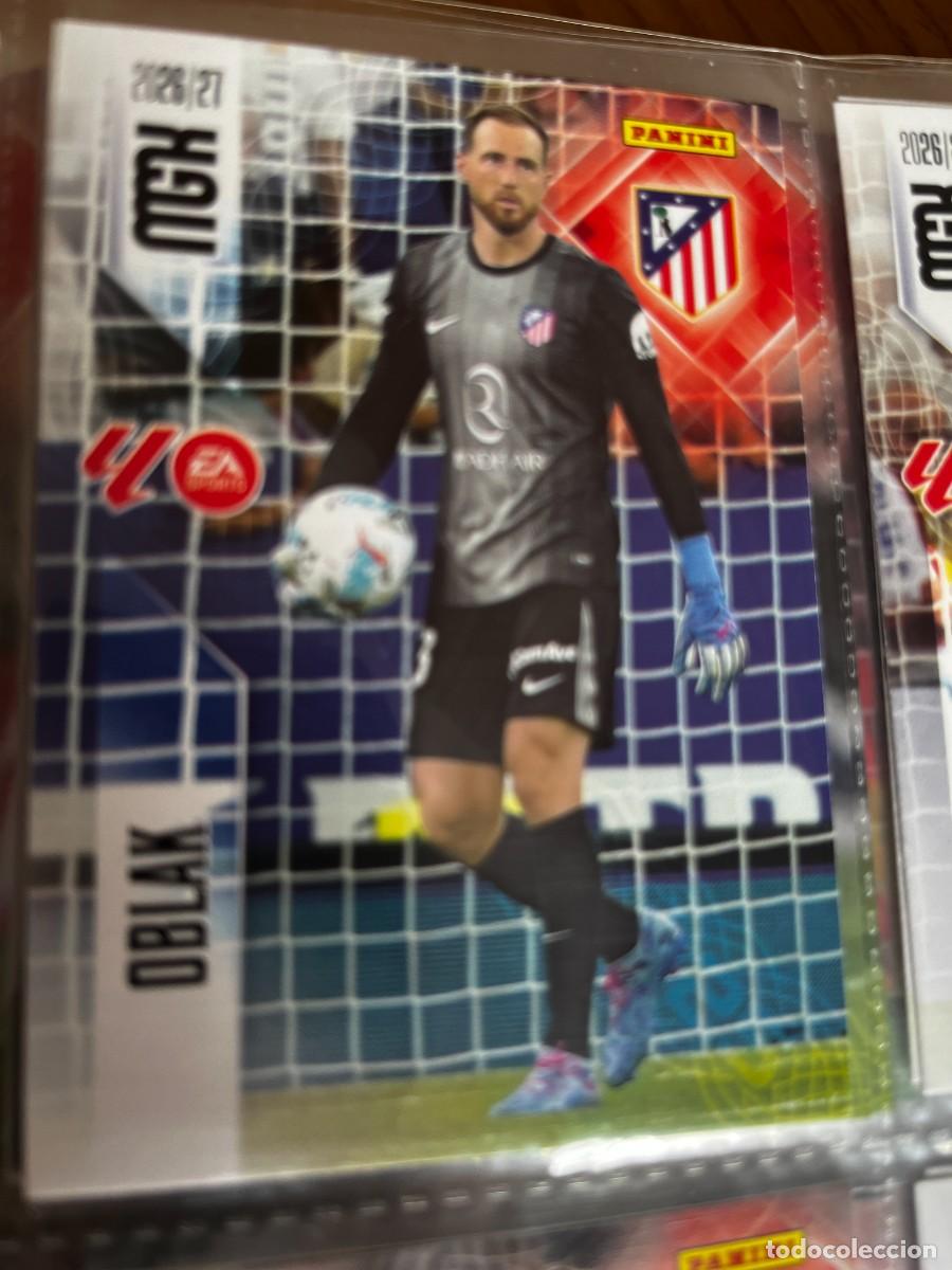 Cromos de f&uacute;tbol: MEGACRACKS MGK 2026 2027 26 27 PANINI N&ordm; 56 OBLAK ATLETICO DE MADRID