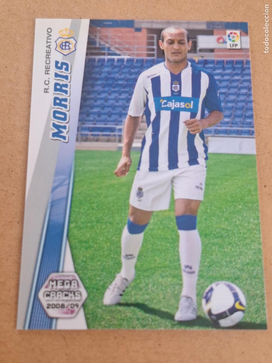 Cromos de f&uacute;tbol: MEGACRACKS 2008 2009 08 09 - PANINI - 255 MORRIS - R.C. RECREATIVO