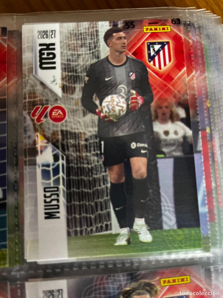 Cromos de f&uacute;tbol: MEGACRACKS MGK 2026 2027 26 27 PANINI N&ordm; 57 MUSSO ATLETICO DE MADRID