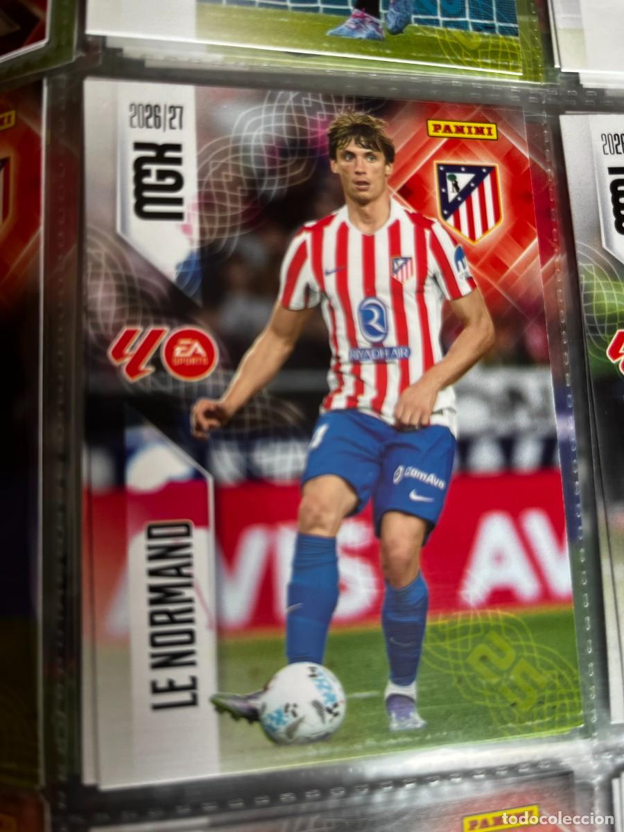 Cromos de f&uacute;tbol: MEGACRACKS MGK 2026 2027 26 27 PANINI N&ordm; 59 LE NORMAND ATLETICO DE MADRID