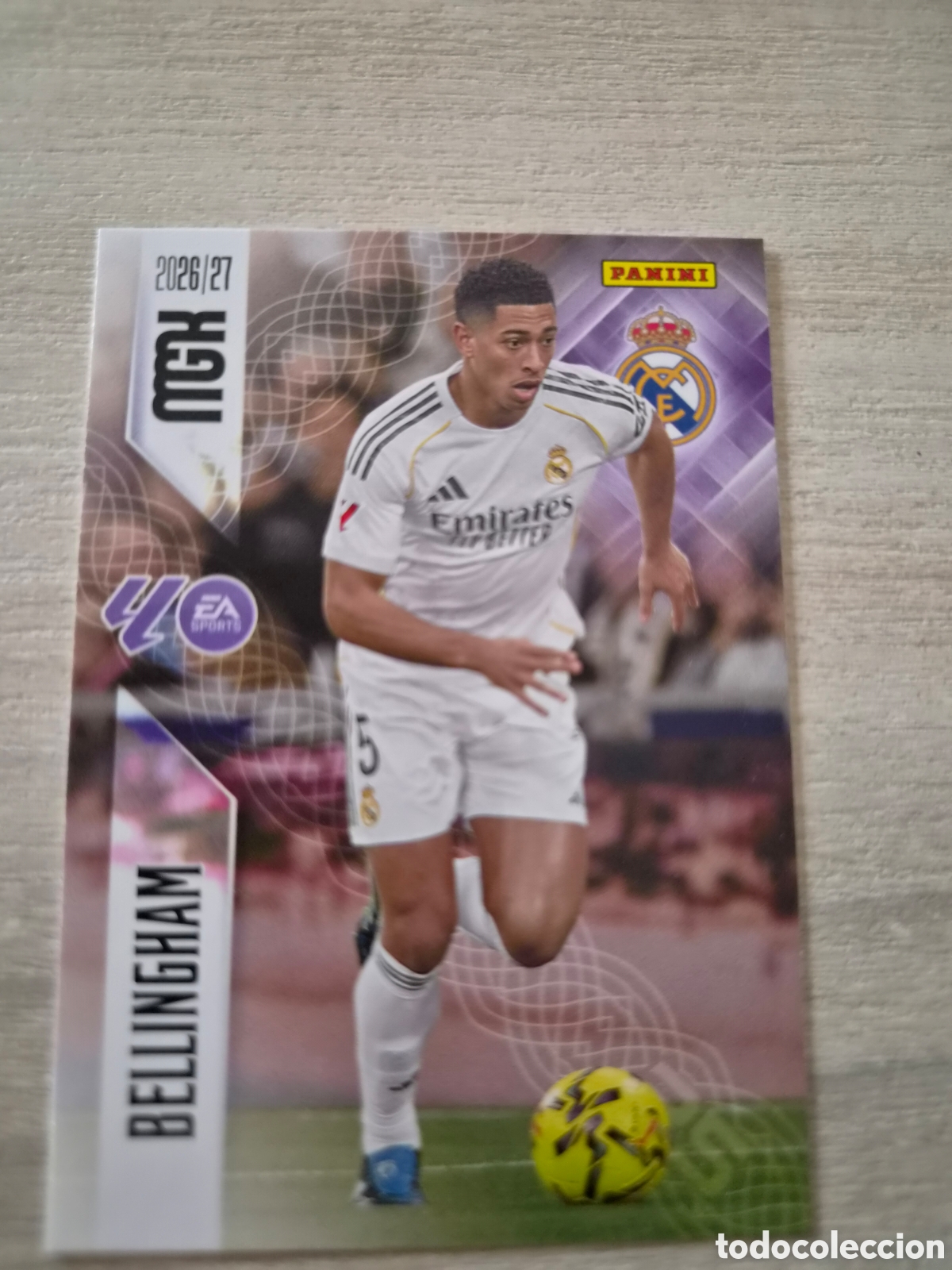 Cromos de f&uacute;tbol: N&deg;228 Real Madrid Bellingham Megacracks 26/27