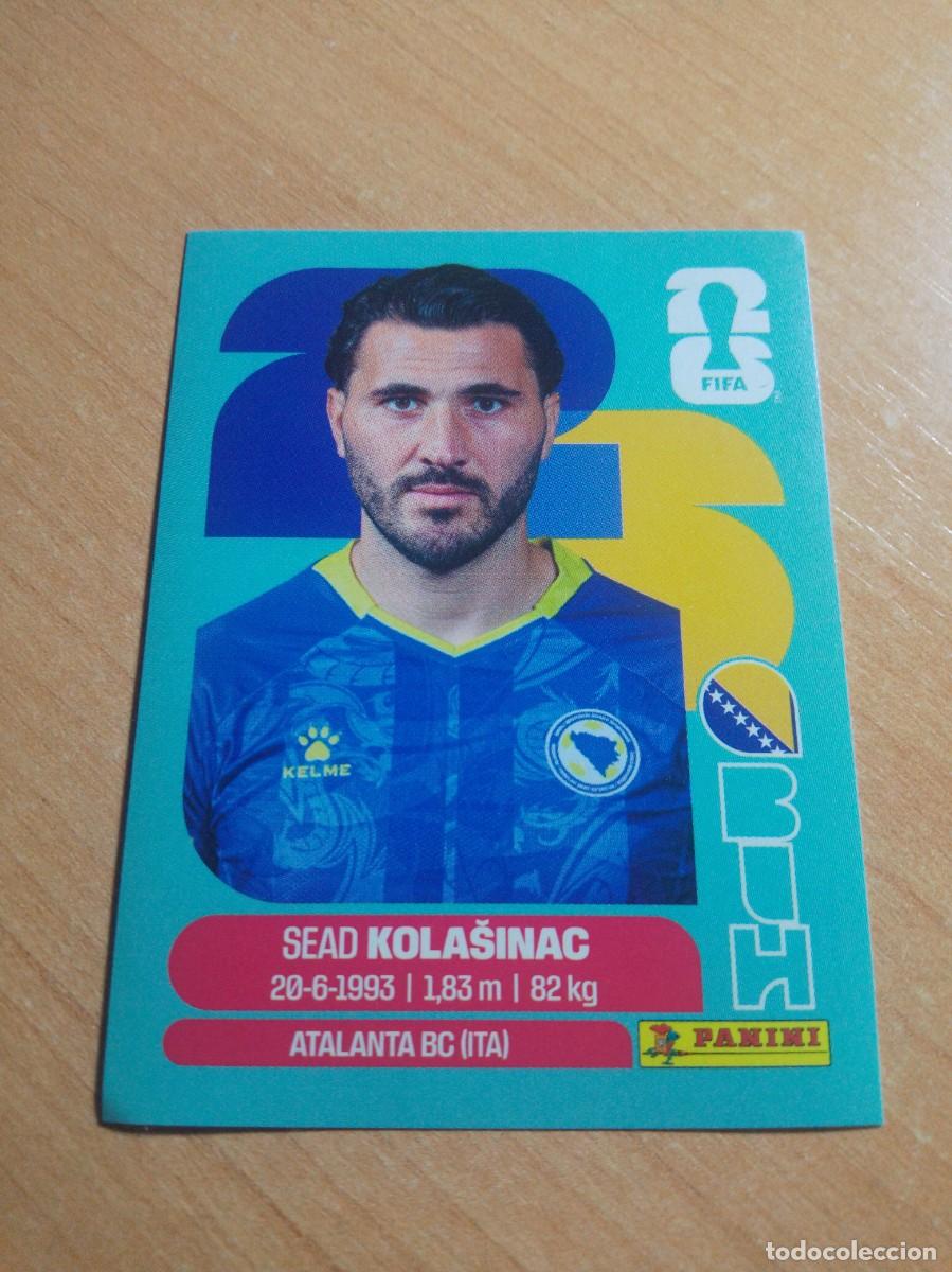 Cromos de f&uacute;tbol: KOLA&Scaron;INAC BOSNIA HERCEGOVINA BIH 4 MUNDIAL FIFA WORLD CUP 2026 26 PANINI STICKERS NUEVO