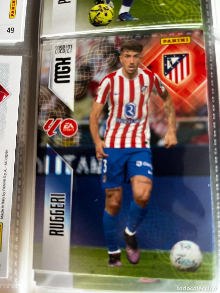 Cromos de f&uacute;tbol: MEGACRACKS MGK 2026 2027 26 27 PANINI N&ordm; 63 RUGGERI ATLETICO DE MADRID