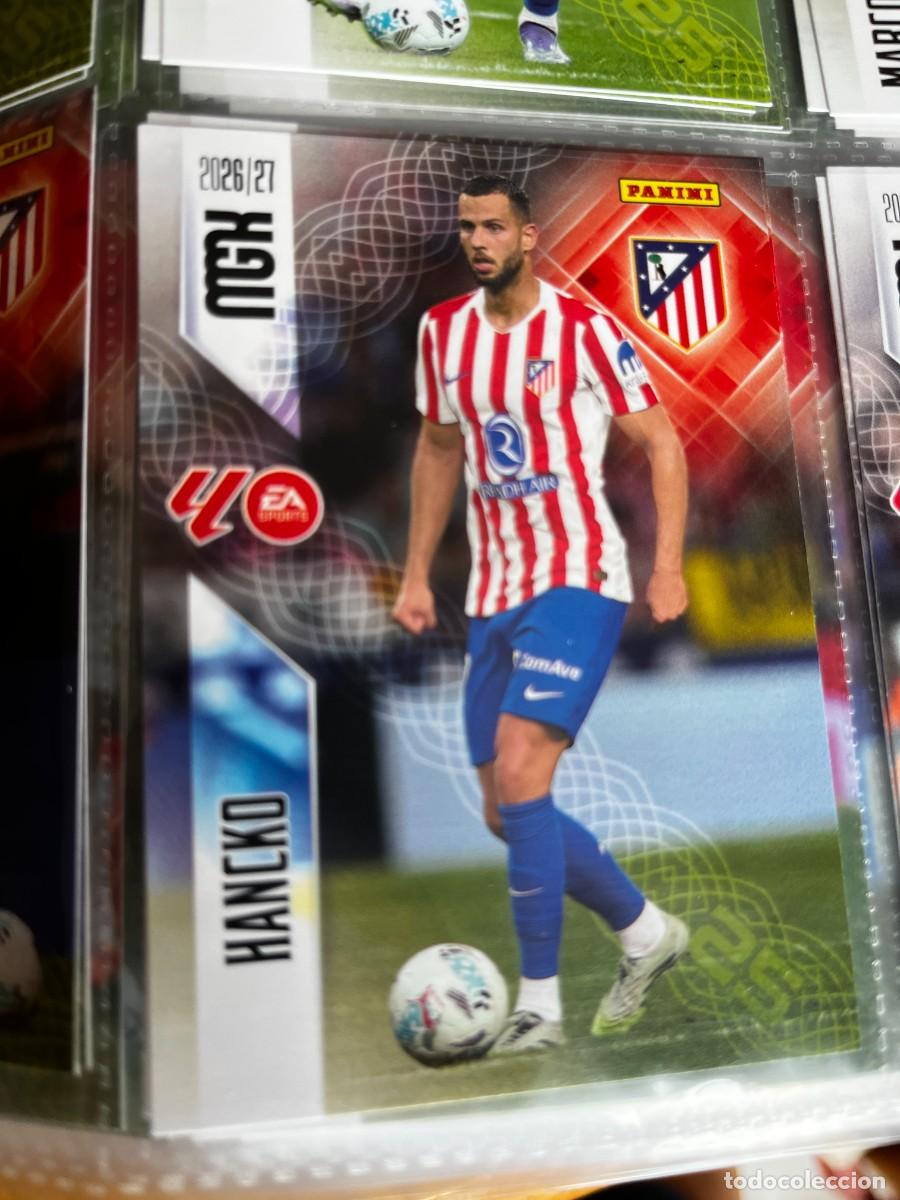 Cromos de f&uacute;tbol: MEGACRACKS MGK 2026 2027 26 27 PANINI N&ordm; 62 HANCKO ATLETICO DE MADRID