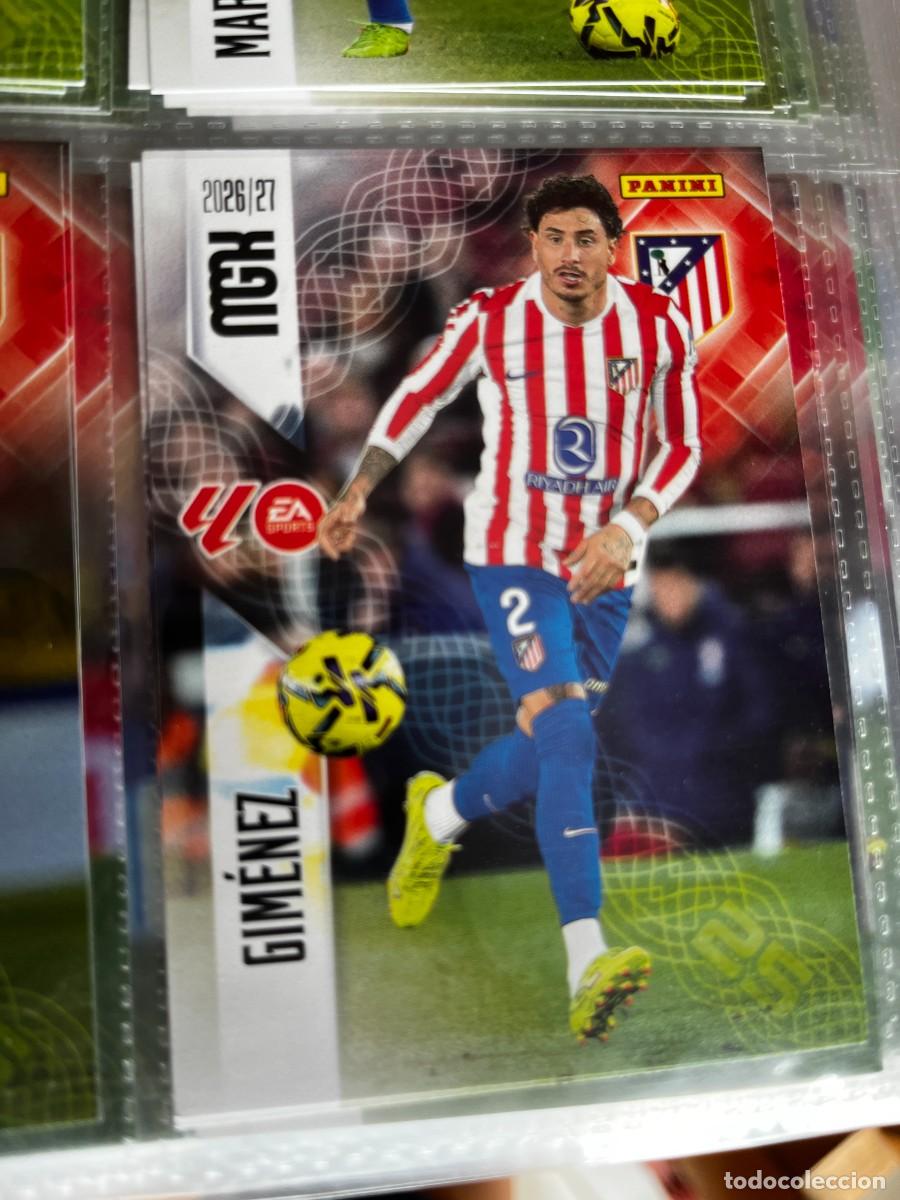 Cromos de f&uacute;tbol: MEGACRACKS MGK 2026 2027 26 27 PANINI N&ordm; 61 GIMENEZ ATLETICO DE MADRID