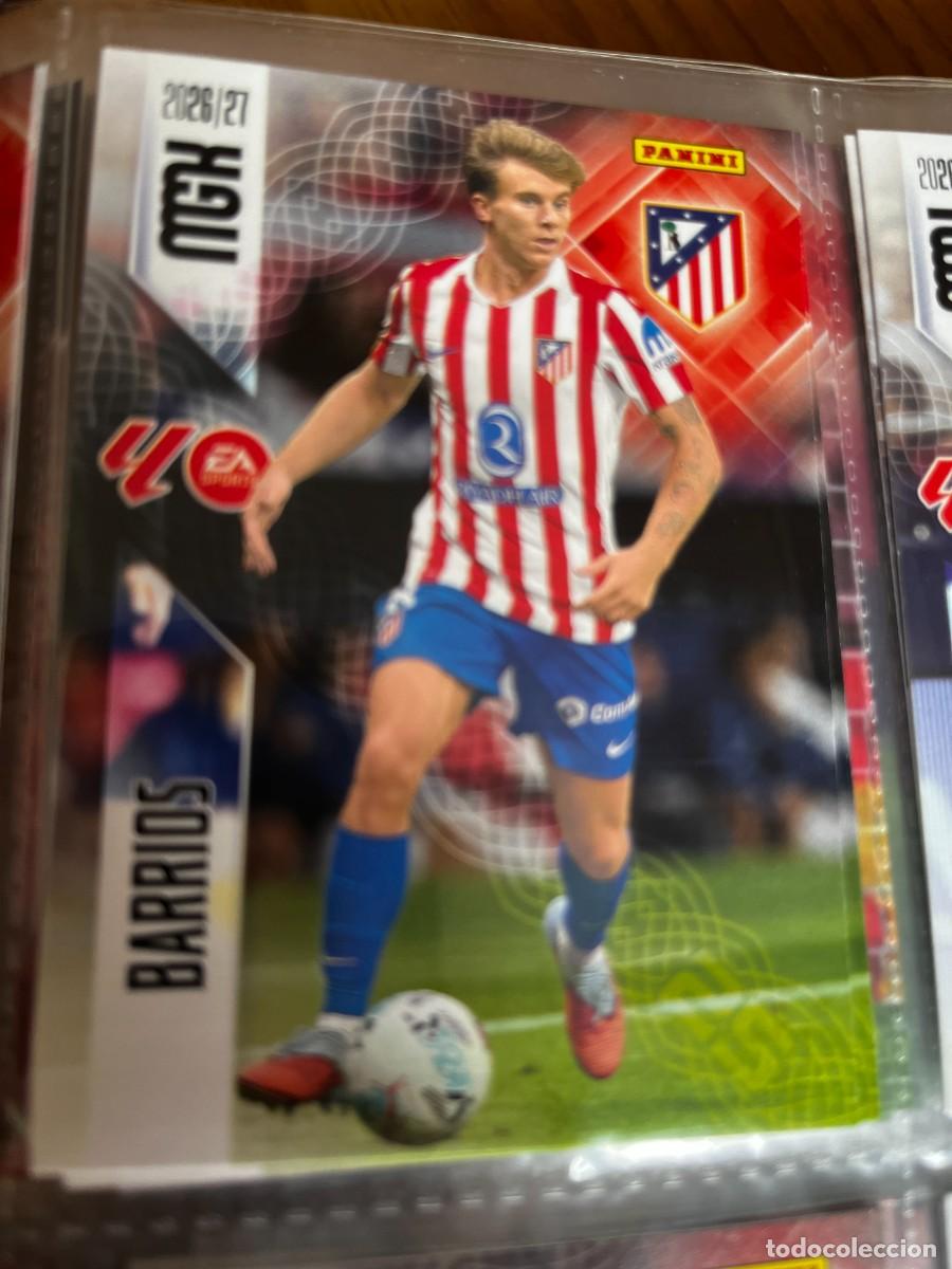 Football Stickers: MEGACRACKS MGK 2026 2027 26 27 PANINI N&ordm; 65 BARRIOS ATLETICO DE MADRID