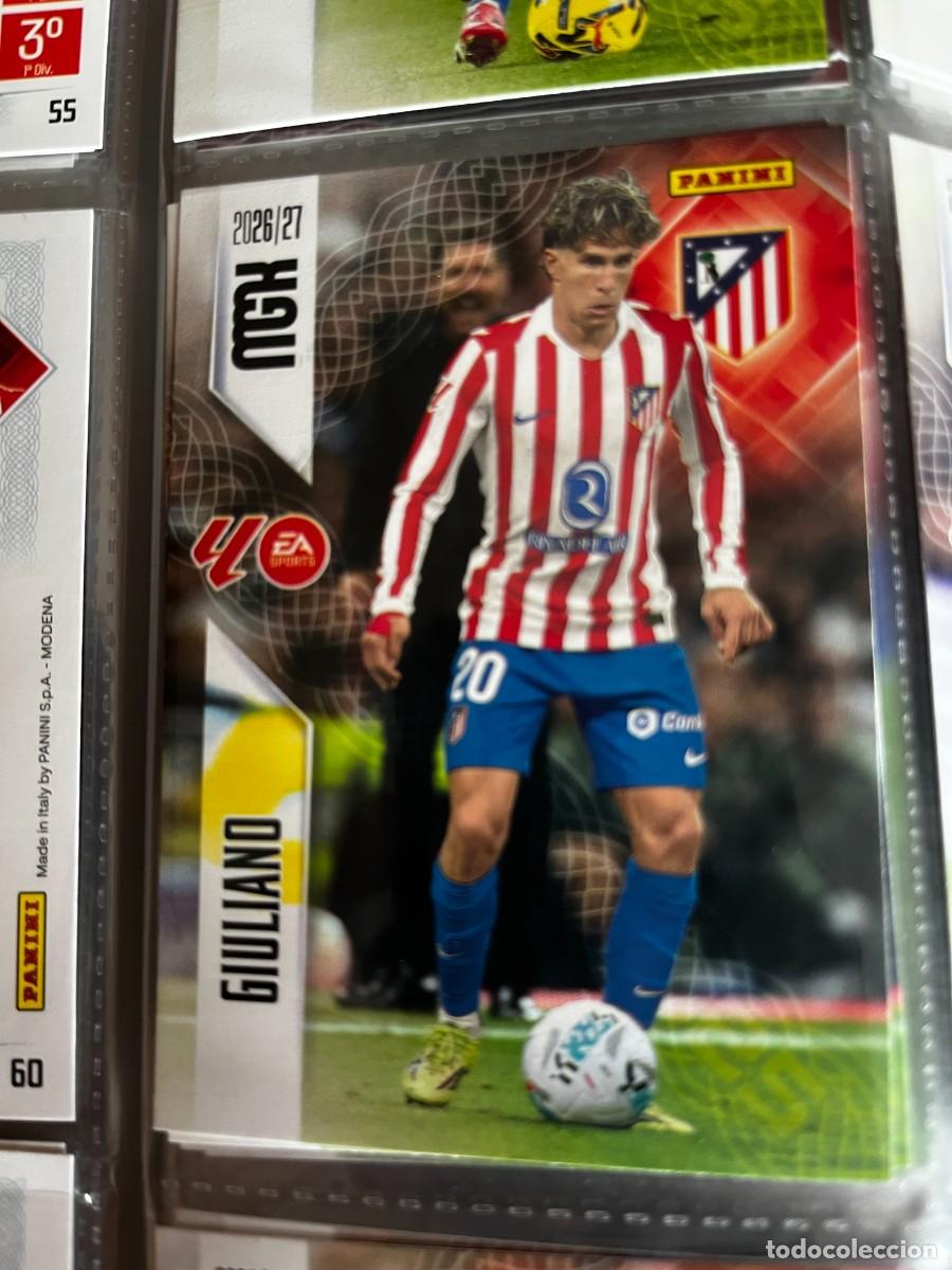Fu&szlig;ball-Sticker: MEGACRACKS MGK 2026 2027 26 27 PANINI N&ordm; 69 GIULIANO SIMEONE ATLETICO DE MADRID