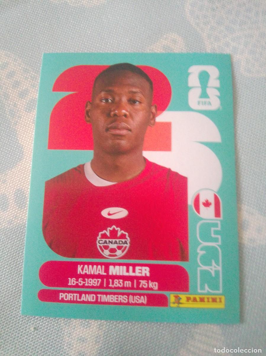 Fu&szlig;ball-Sticker: MILLER CANAD&Aacute; CAN 9 MUNDIAL FIFA WORLD CUP 2026 26 PANINI STICKERS NUEVO