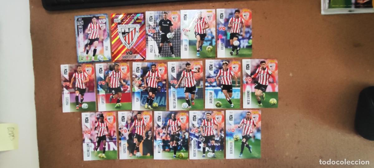Football Stickers: MEGACRACKS 26/27 LOTE DE 16 CARTAS DEL ATHLETIC CLUB # PANINI