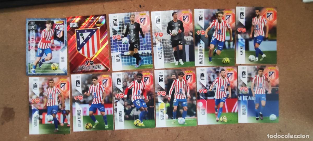 Football Stickers: MEGACRACKS 26/27 LOTE DE 12 CARTAS DEL ATLETICO DE MADRID # PANINI
