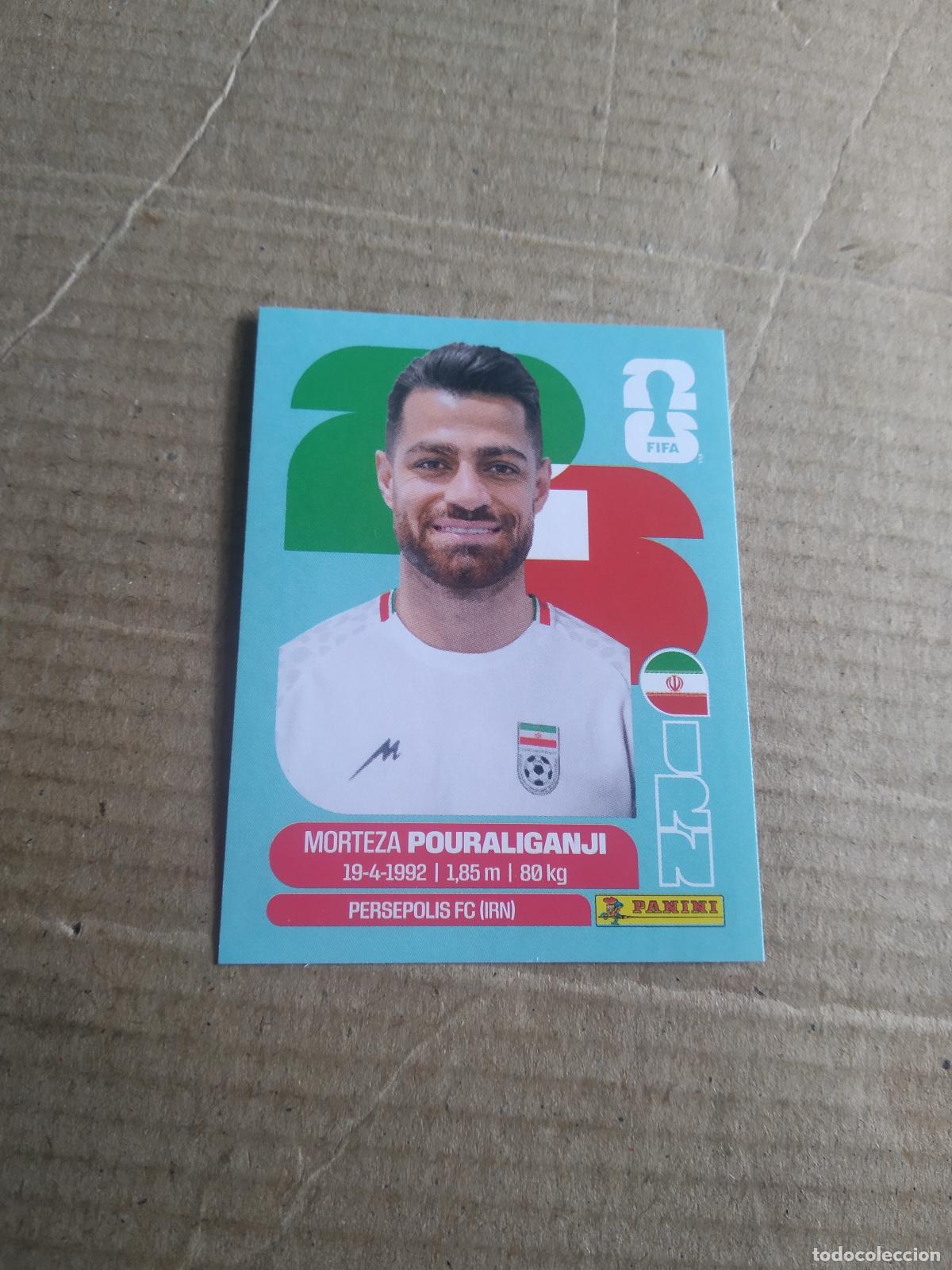 Cromos de Futebol: IRN 3 MORTEZA POURALIGANJI IRAN CROMO FUTBOL PANINI MUNDIAL 2026 WORLD CUP COPA MUNDO