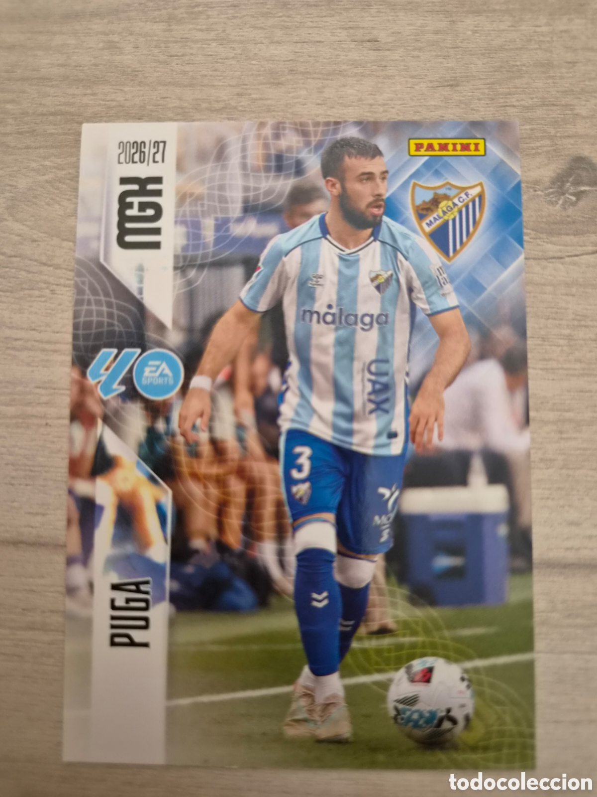 Cromos de Futebol: N&deg;238 Malaga Puga Megacracks 26/27