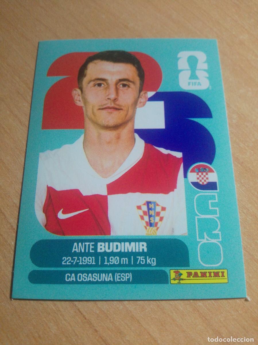 Figurine di Calcio: BUDIMIR CROACIA CRO 18 MUNDIAL FIFA WORLD CUP 2026 26 PANINI STICKERS NUEVO
