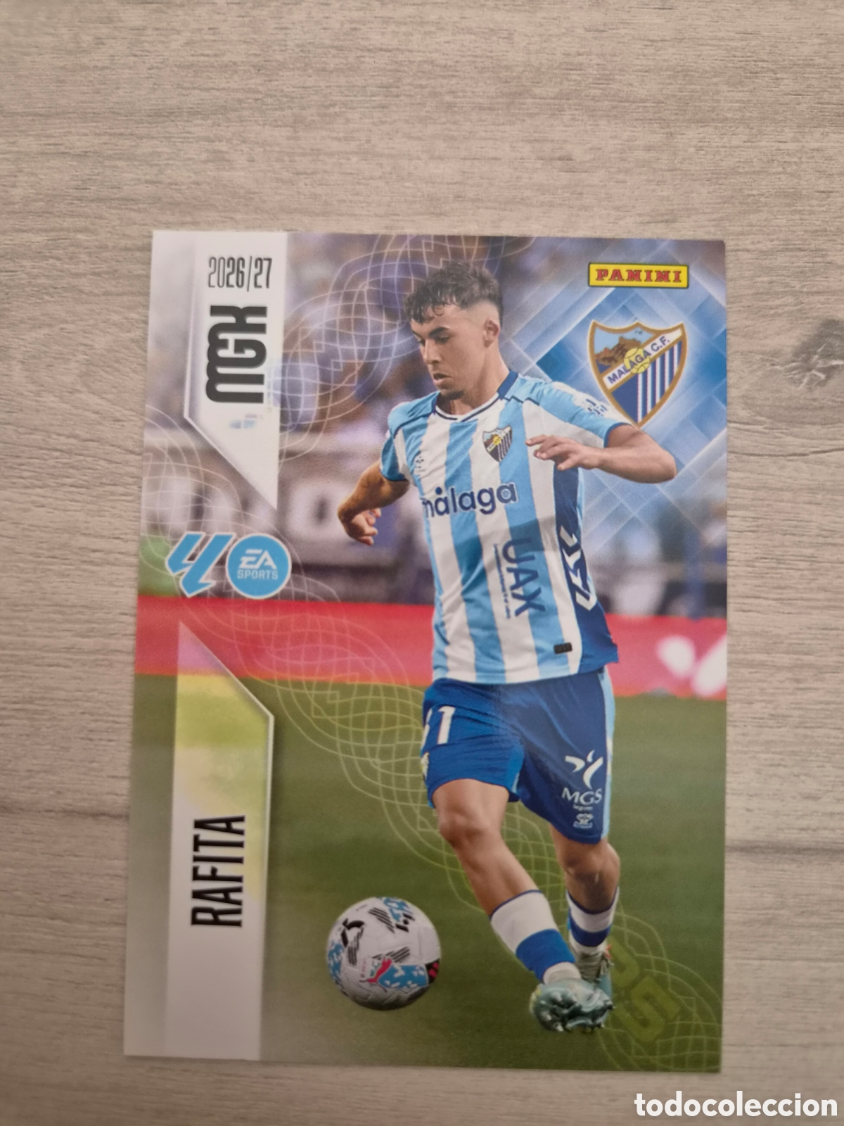 Figurine di Calcio: N&deg;242 Malaga Raftia Megacracks 26/27