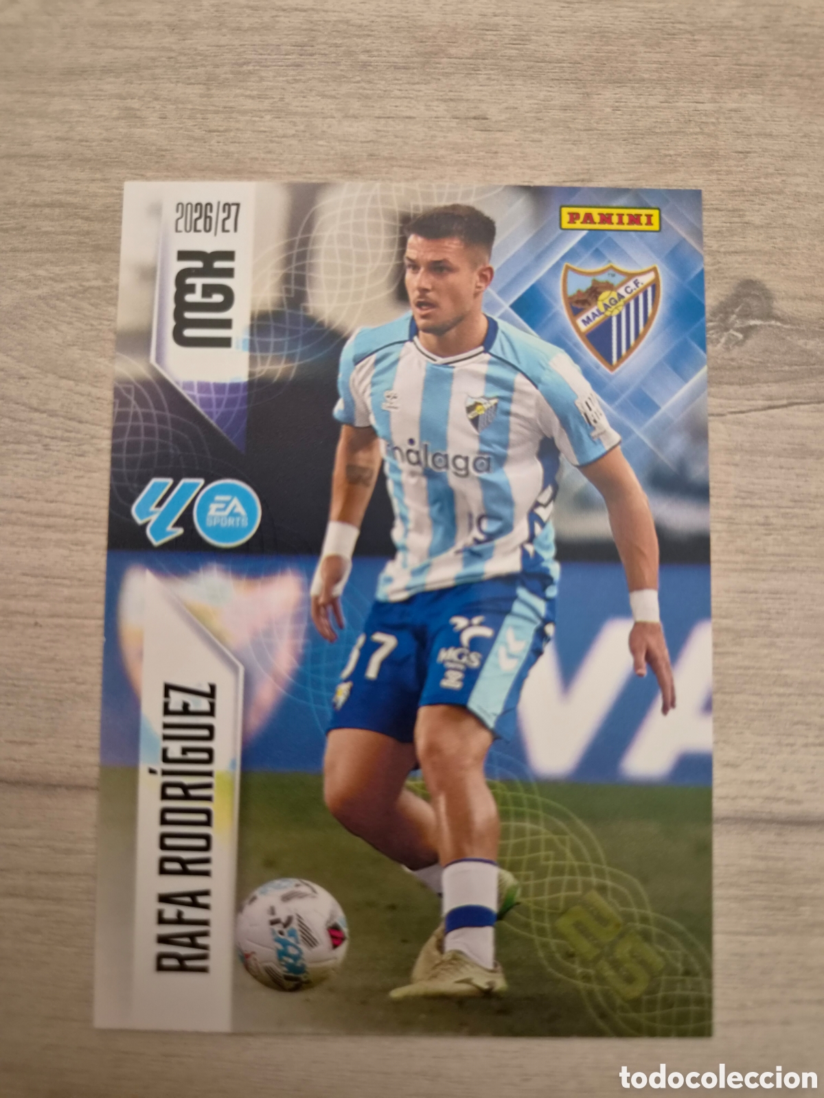 Figurine di Calcio: N&deg;246 Malaga Rafa Rodr&iacute;guez Megacracks 26/27