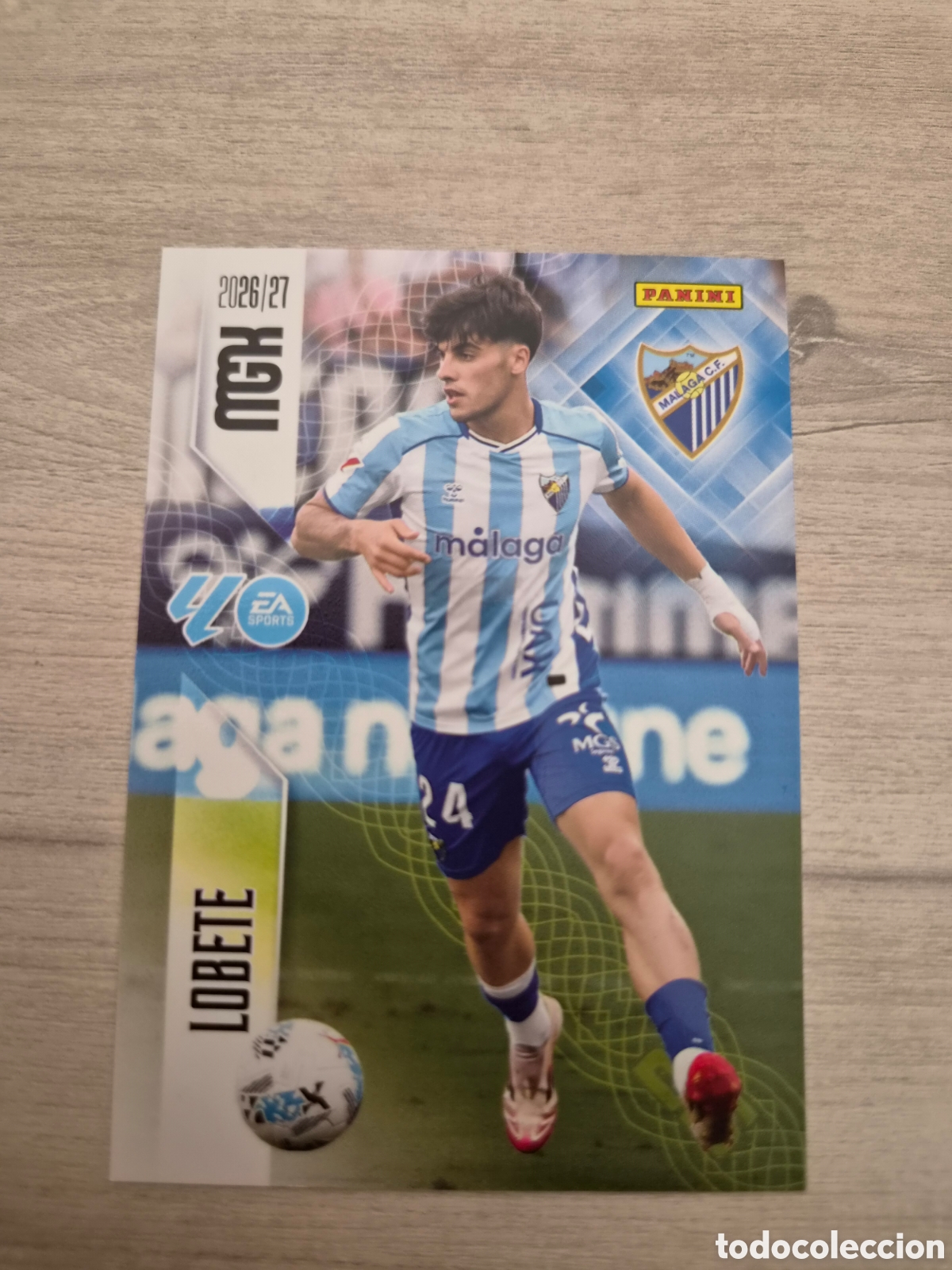 Cromos de f&uacute;tbol: N&deg;249 Malaga Lobete Megacracks 26/27