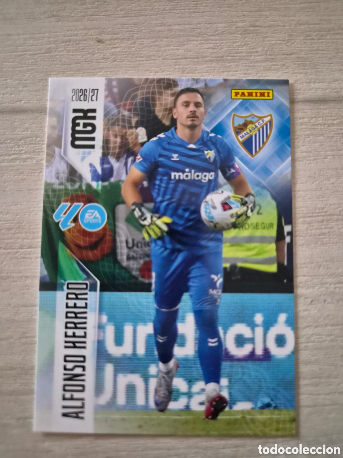 Cromos de f&uacute;tbol: N&deg;236 Malaga Alfonso Herrero Megacracks 26/27