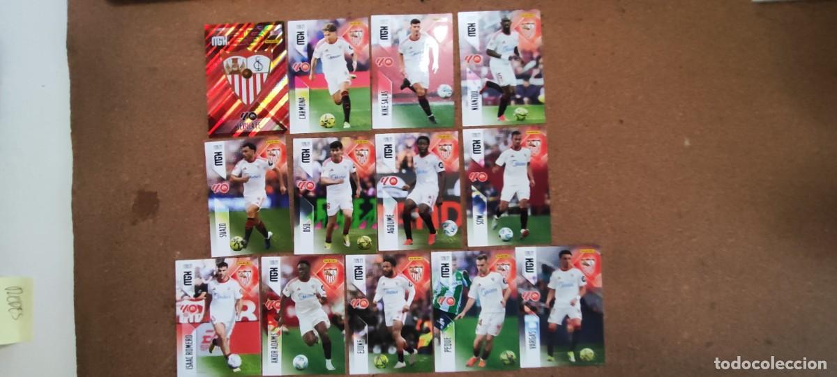 Football Stickers: MEGACRACKS 26/27 LOTE DE 13 CARTAS DEL SEVILLA CF # PANINI