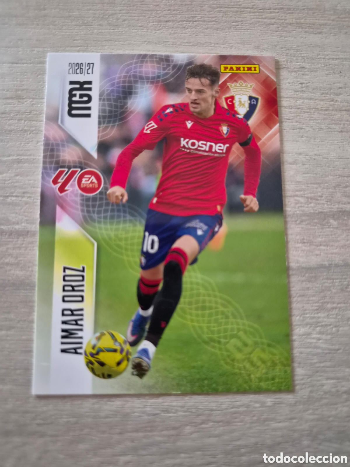 Cromos de f&uacute;tbol: N&deg;266 Osasuna Aimar Oroz Megacracks 26/27