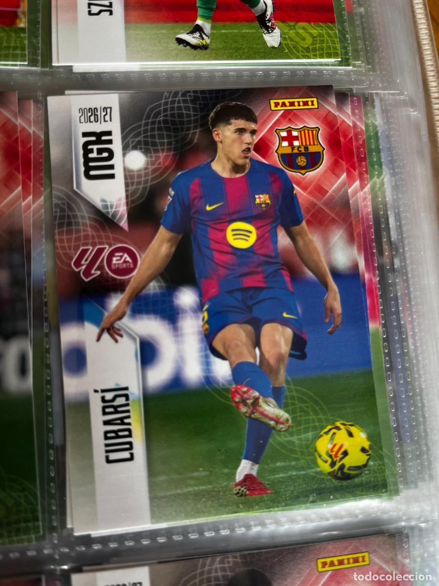 Cromos de f&uacute;tbol: MEGACRACKS MGK 2026 2027 26 27 PANINI N&ordm; N&ordm; 78 CUBARSI BARCELONA