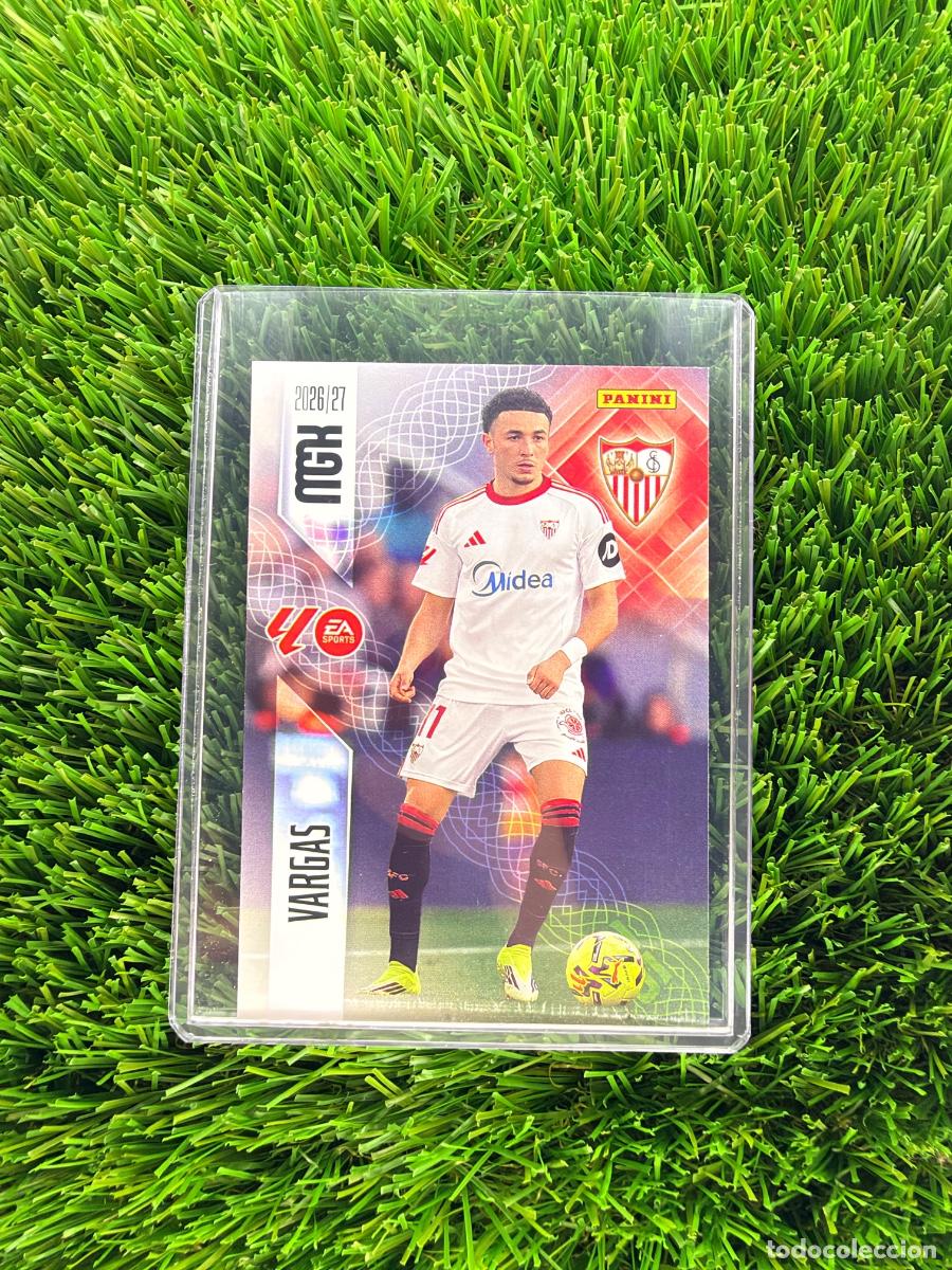 Cromos de f&uacute;tbol: N&ordm; 337 Vargas Sevilla FC Megacracks 26 27