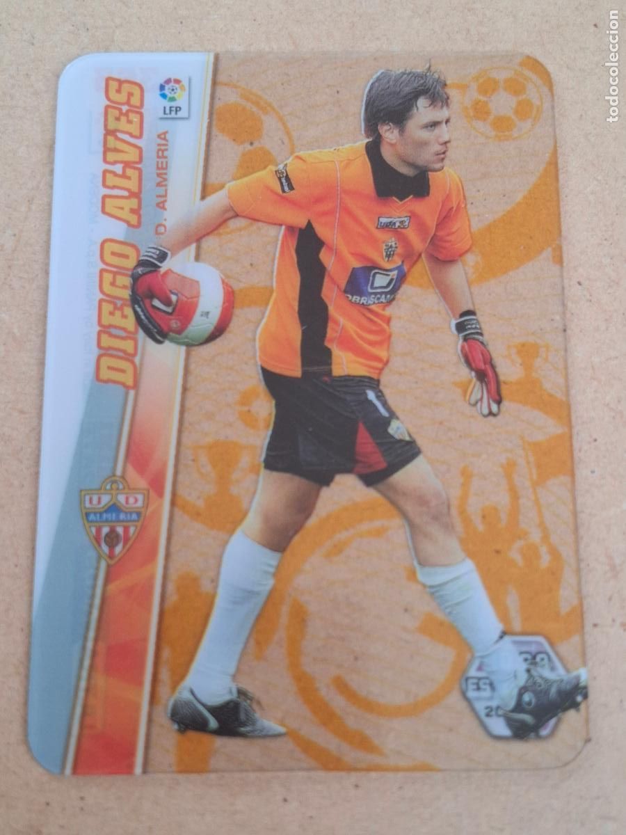 Cromos de f&uacute;tbol: MEGACRACKS 2008 2009 08 09 - PANINI - 363 DIEGO ALVES ( ULTRA CARD ) - UD. ALMER&Iacute;A