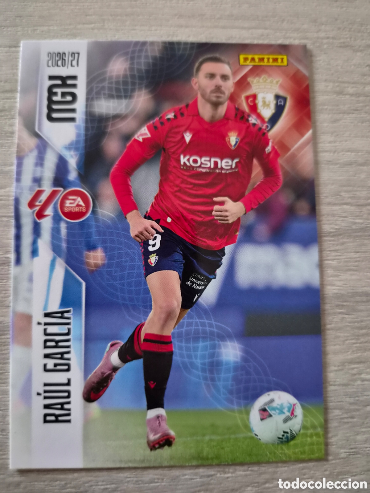 Cromos de f&uacute;tbol: N&deg;269 Osasuna Raul Garcia Megacracks 26/27