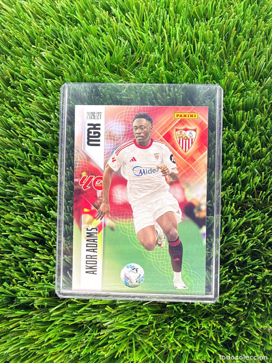 Cromos de f&uacute;tbol: N&ordm; 341 Akor Adams Sevilla FC Megacracks 26 27