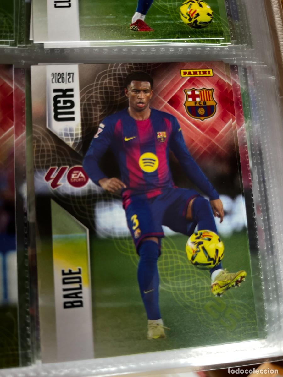 Cromos de f&uacute;tbol: MEGACRACKS MGK 2026 2027 26 27 PANINI N&ordm; 81 BALDE FC BARCELONA