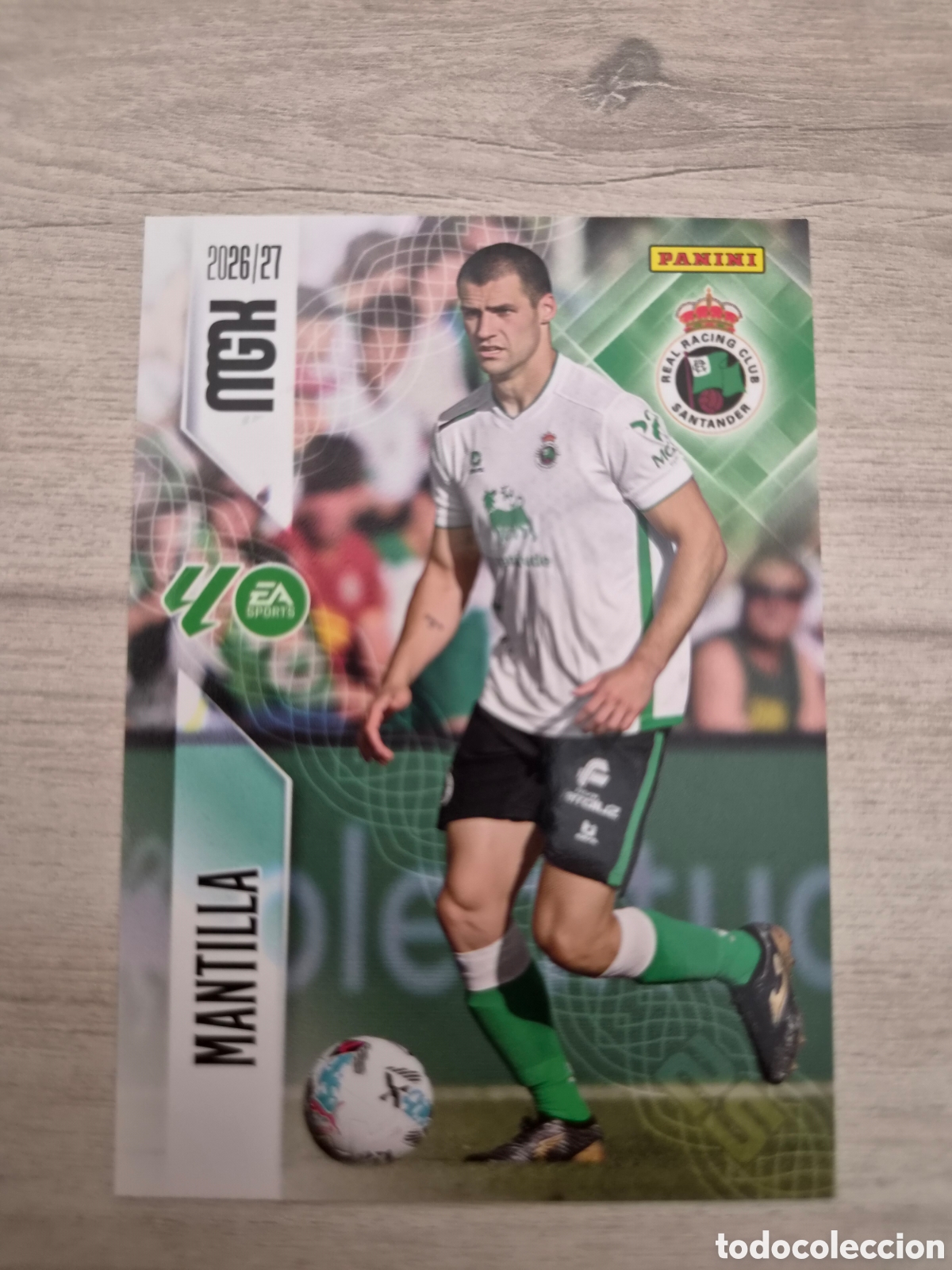 Cromos de f&uacute;tbol: N&deg;274 Racing de Santander Mantilla Megacracks 25/26