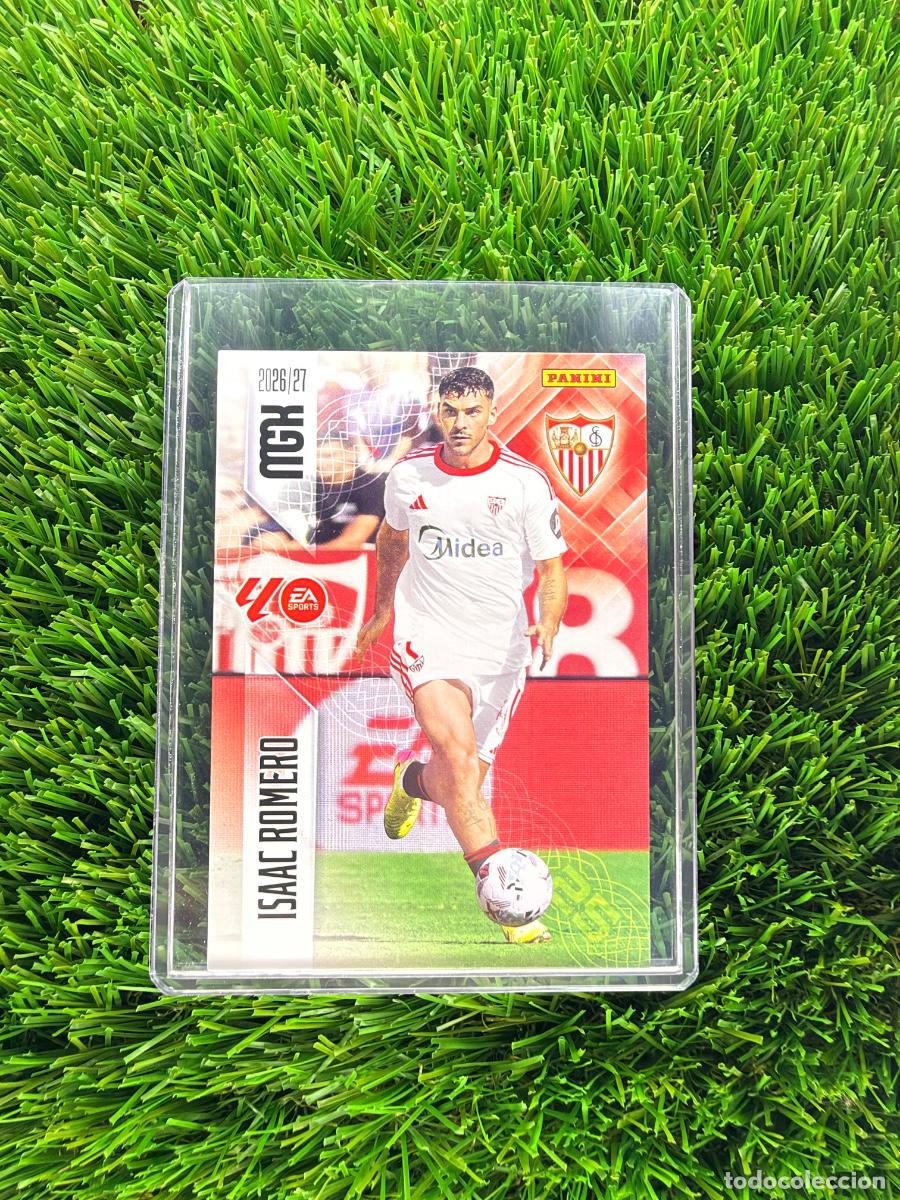 Cromos de f&uacute;tbol: N&ordm; 342 Isaac Romero Sevilla FC Megacracks 26 27