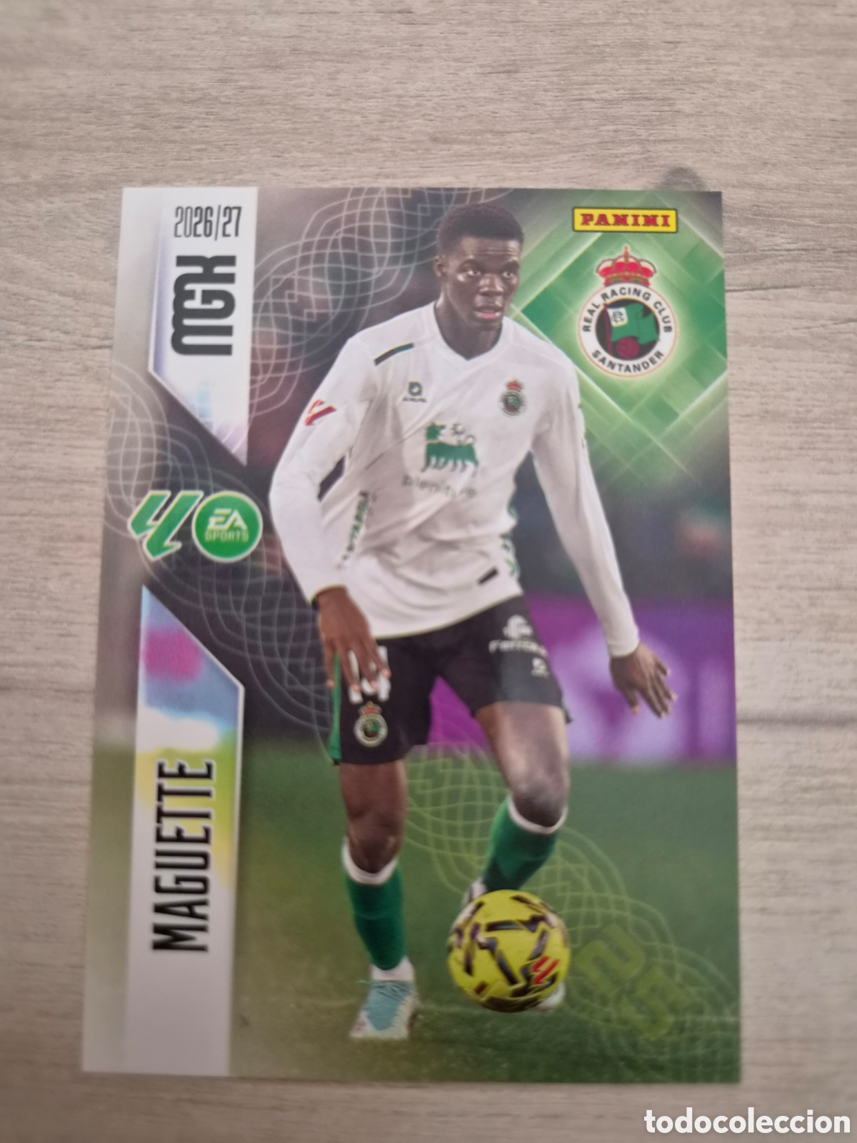 Cromos de f&uacute;tbol: N&deg;280 Racing de Santander Maguette Megacracks 26/27