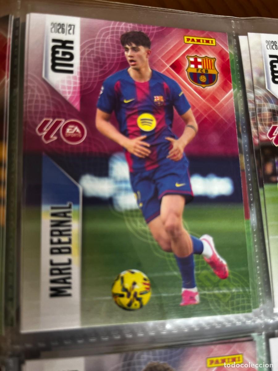 Cromos de f&uacute;tbol: MEGACRACKS MGK 2026 2027 26 27 PANINI N&ordm; 83 MARC BERNAL FC BARCELONA