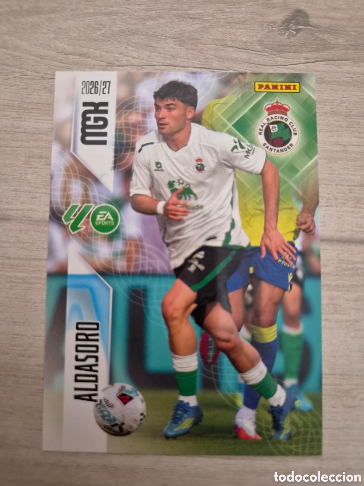 Cromos de f&uacute;tbol: N&deg;283 Racing de Santander Aldasoro Megacracks 26/27