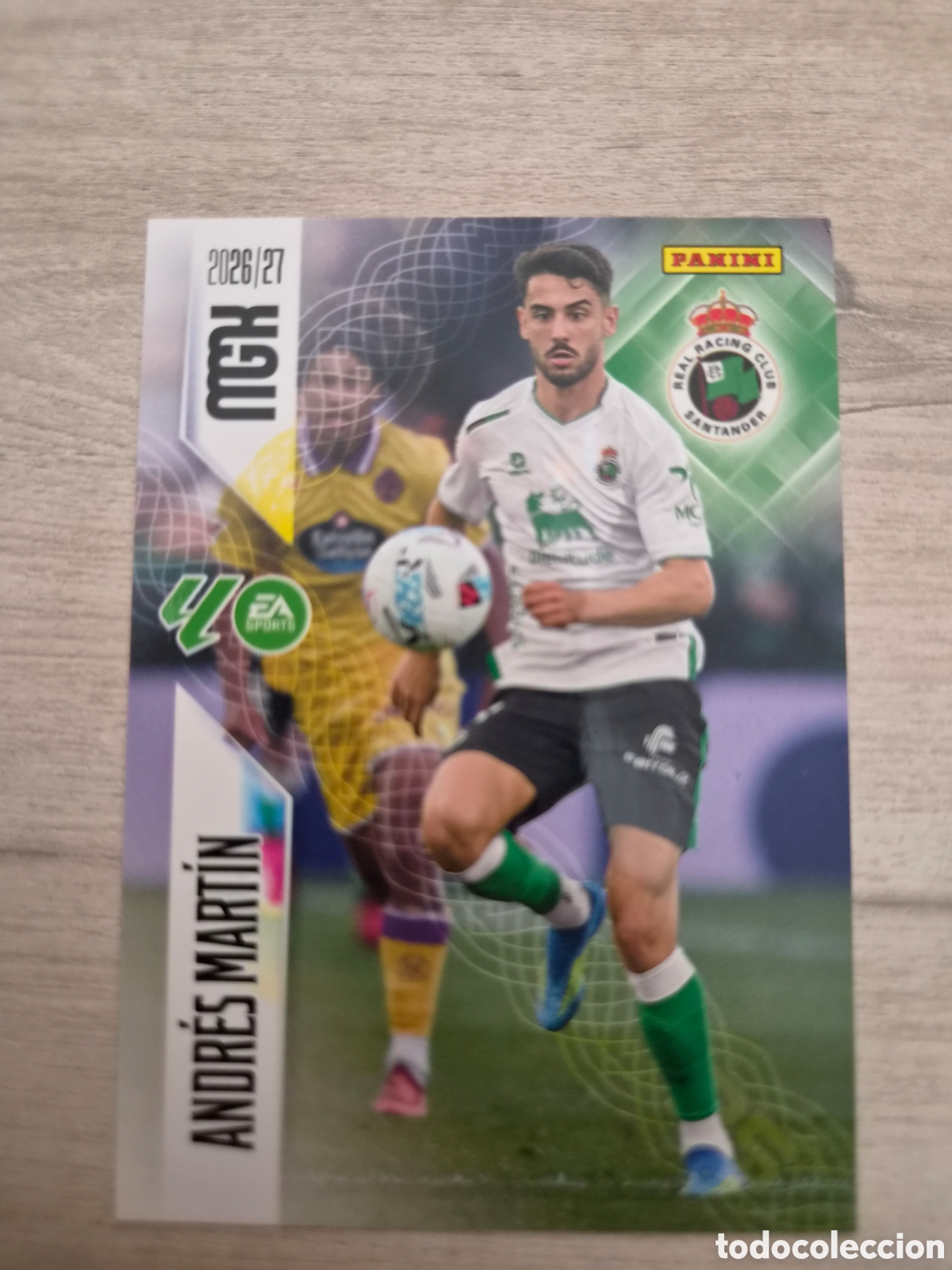 Cromos de f&uacute;tbol: N&deg;285 Racing de Santander Andr&eacute;s Mart&iacute;n Megacracks 25/26
