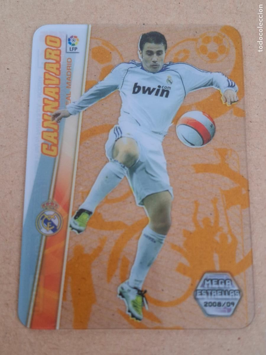 Cromos de f&uacute;tbol: MEGACRACKS 2008 2009 08 09 - PANINI - 365 CANNAVARO ( ULTRA CARD ) - REAL MADRID