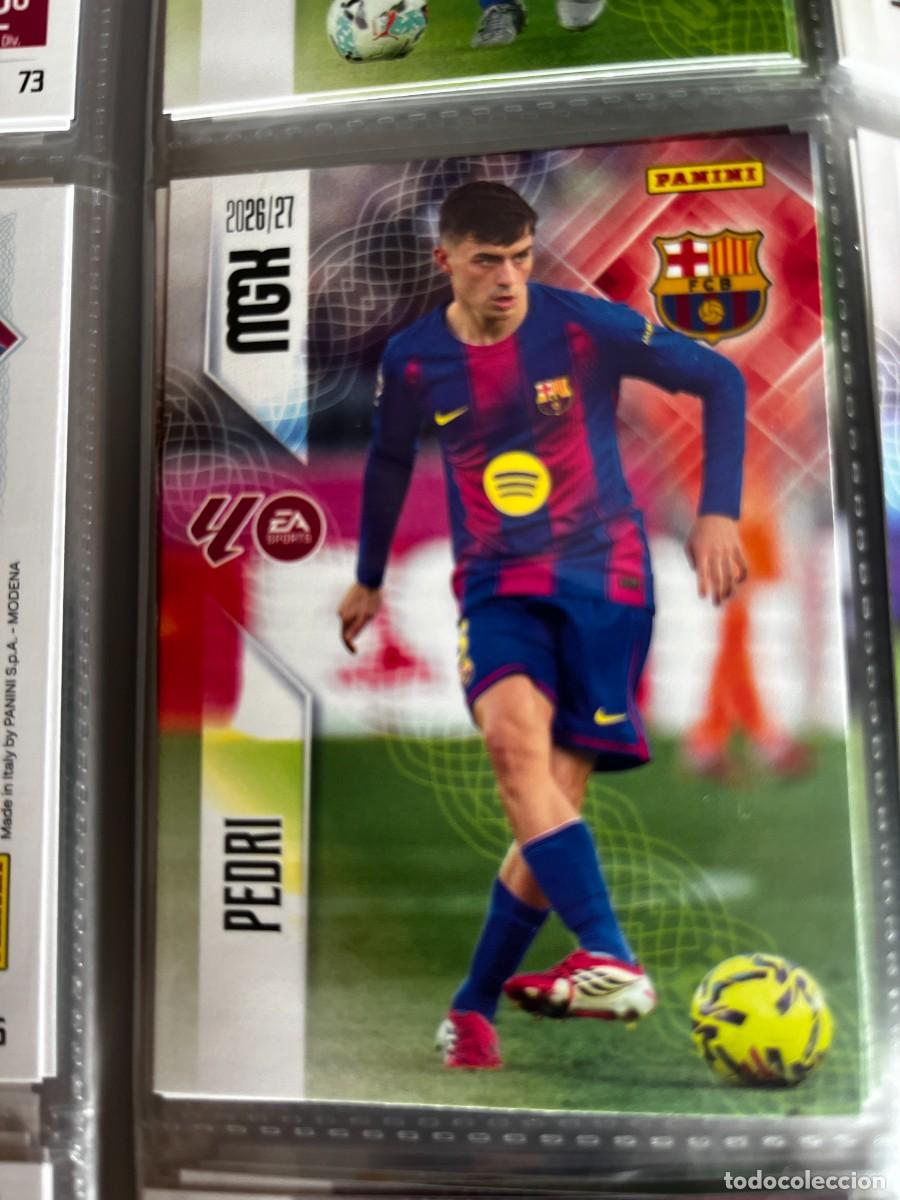 Cromos de f&uacute;tbol: MEGACRACKS MGK 2026 2027 26 27 PANINI N&ordm; 85 PEDRI FC BARCELONA