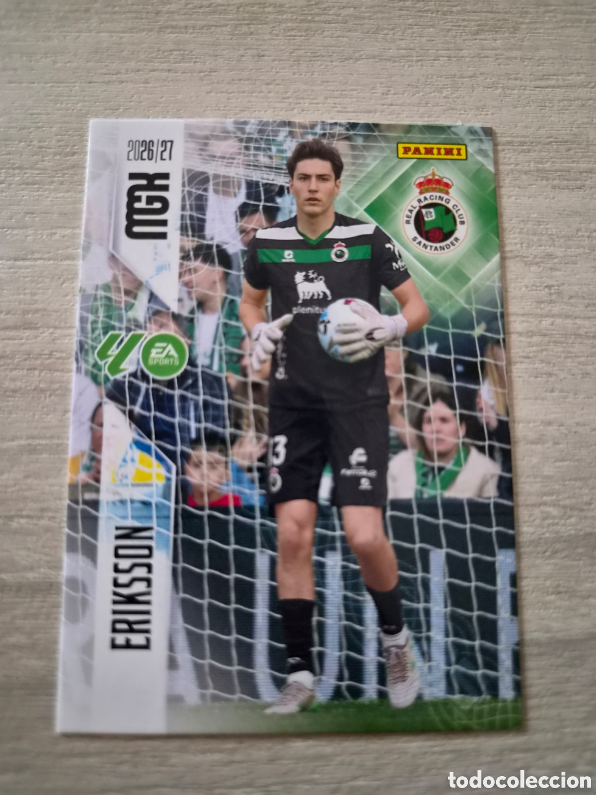 Cromos de f&uacute;tbol: N&deg;273 Racing de Santander Eriksson Megacracks 26/27