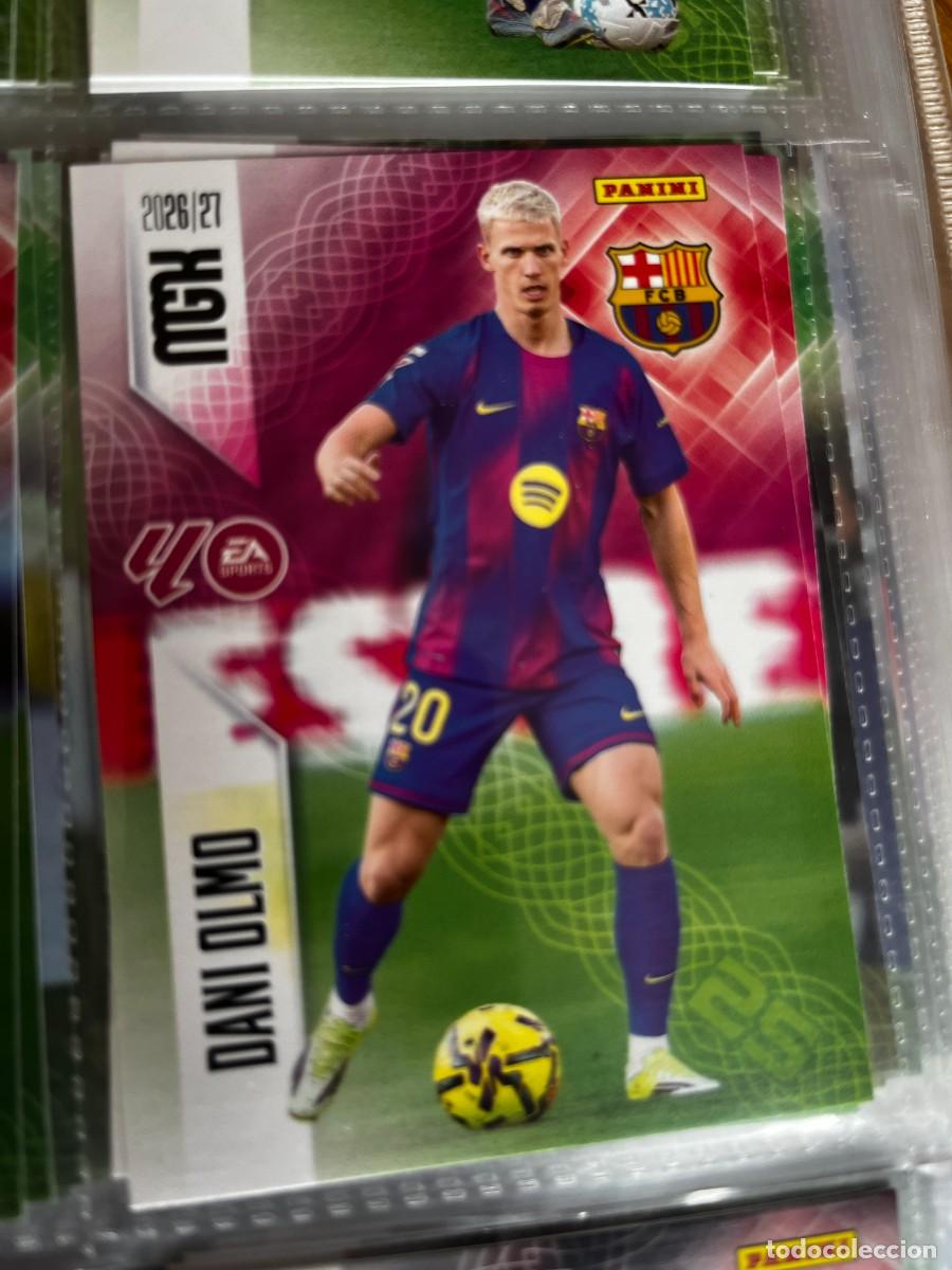 Cromos de f&uacute;tbol: MEGACRACKS MGK 2026 2027 26 27 PANINI N&ordm; 87 DANI OLMO BARCELONA