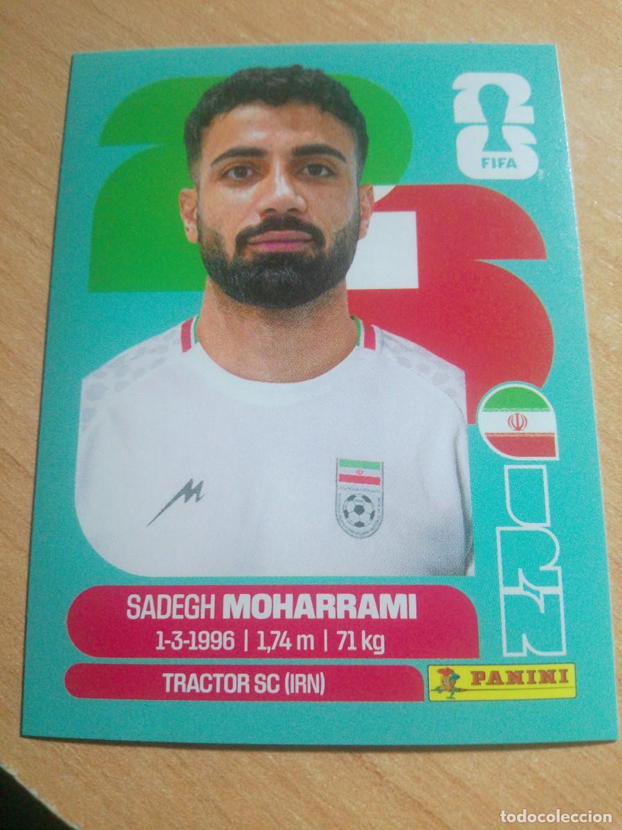 Cromos de f&uacute;tbol: MOHARRAMI IR&Aacute;N IRN 9 MUNDIAL FIFA WORLD CUP 2026 26 PANINI STICKERS NUEVO