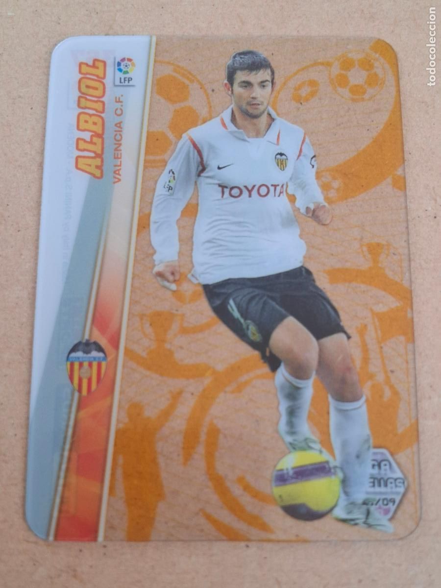 Cromos de f&uacute;tbol: MEGACRACKS 2008 2009 08 09 - PANINI - 367 ALBIOL ( ULTRA CARD ) - VALENCIA CF