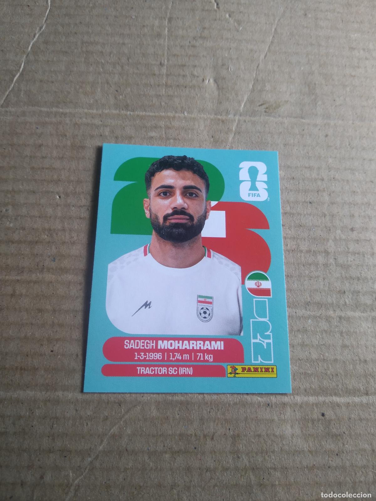 Cromos de f&uacute;tbol: IRN 9 SADEGH MOHARRAMI IRAN CROMO FUTBOL PANINI MUNDIAL 2026 WORLD CUP COPA MUNDO