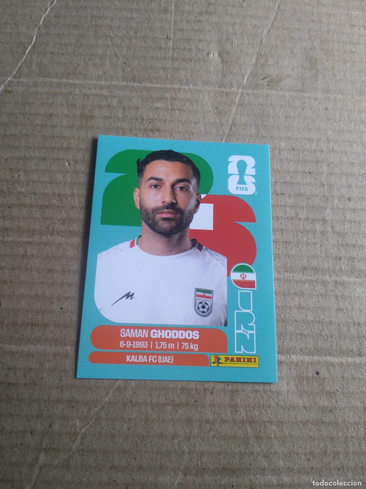 Cromos de f&uacute;tbol: IRN 12 SAMAN GHODDOS IRAN CROMO FUTBOL PANINI MUNDIAL 2026 WORLD CUP COPA MUNDO