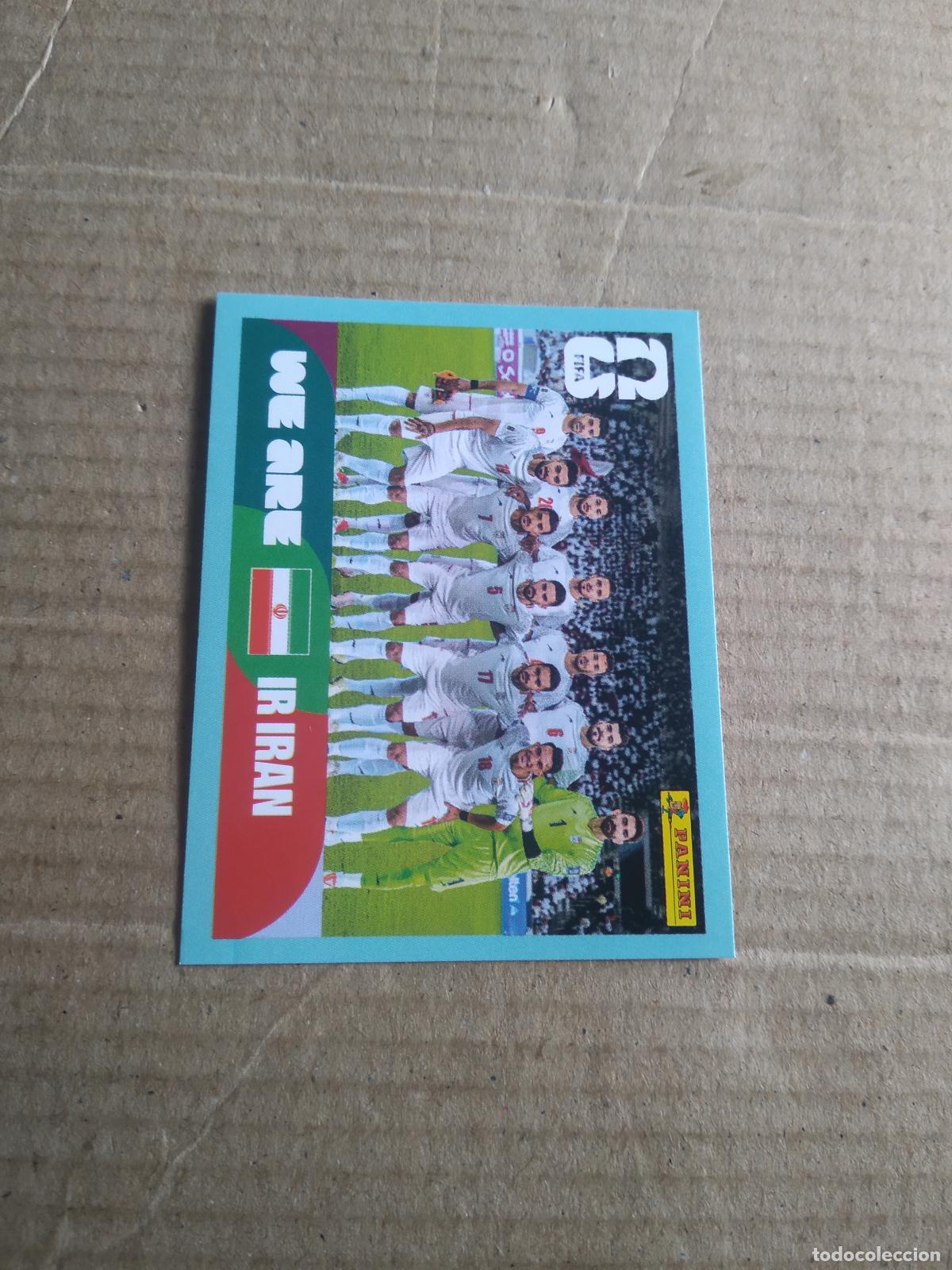 Cromos de f&uacute;tbol: IRN 13 EQUIPO PLANTILLA IRAN CROMO FUTBOL PANINI MUNDIAL 2026 WORLD CUP COPA MUNDO