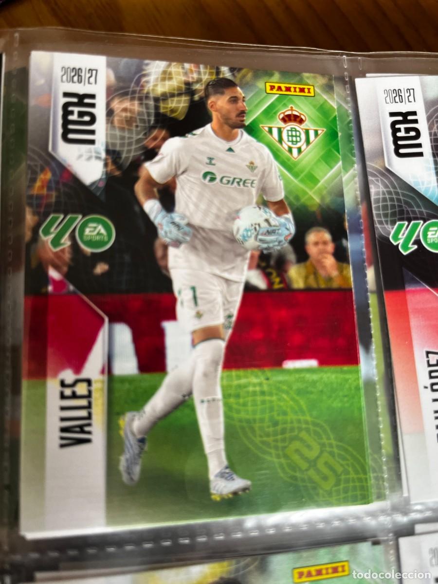 Cromos de f&uacute;tbol: MEGACRACKS MGK 2026 2027 26 27 PANINI N&ordm; 92 VALLES BETIS
