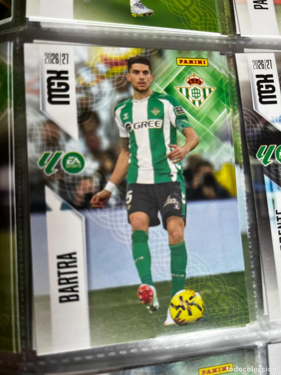 Cromos de f&uacute;tbol: MEGACRACKS MGK 2026 2027 26 27 PANINI N&ordm; 95 BARTRA BETIS