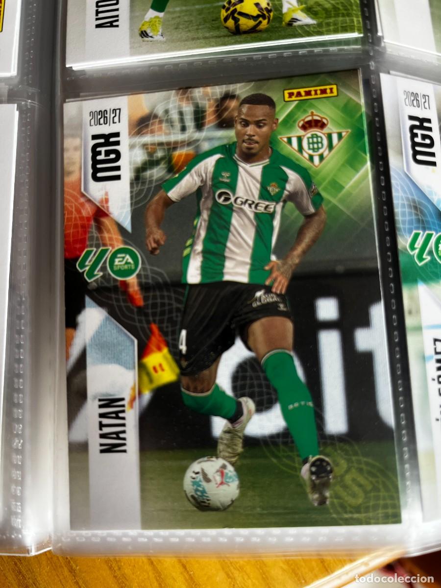 Cromos de f&uacute;tbol: MEGACRACKS MGK 2026 2027 26 27 PANINI N&ordm; 97 NATAN BETIS