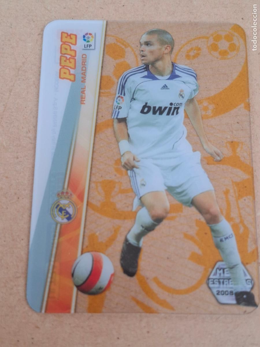 Cromos de f&uacute;tbol: MEGACRACKS 2008 2009 08 09 - PANINI - 370 PEPE ( ULTRA CARD ) - REAL MADRID